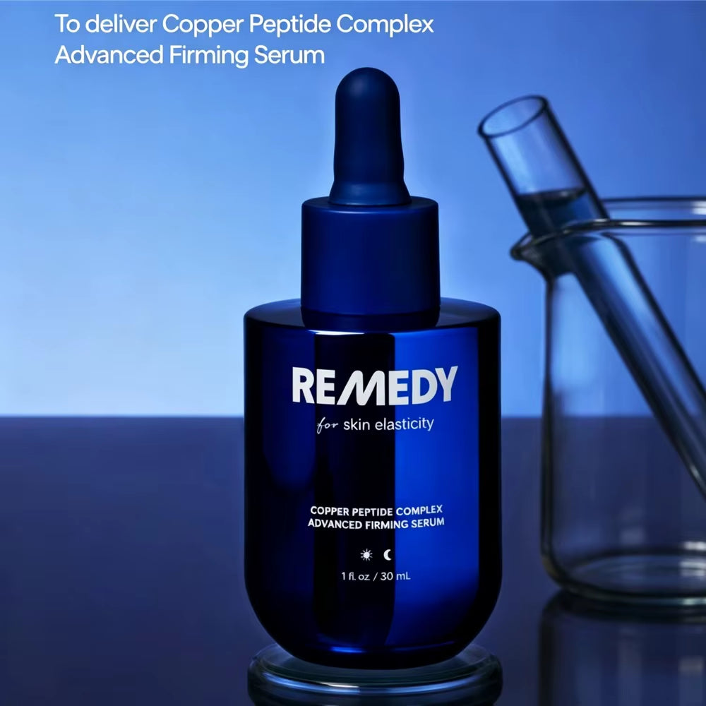 Revitalize Your Skin with the 30Ml Korea Brand Advanced Firming Serum - Copper Peptide Complex for Enhanced Elasticity and Deep Moisturization